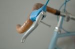 Vintage Bicycle Brake Lever Stock Photo