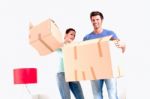 Moving House Stock Photo