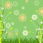 Background Copyspace Shows Flora Abstract And Copy-space Stock Photo