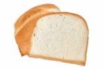 Sliced Bread Isolated Stock Photo