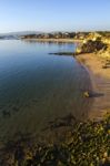 Beaches Near Ferragudo, Portugal Stock Photo