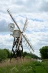 View Of Boardman's Mill At Barton Turf Stock Photo