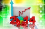 Business Diagram 2014 Stock Photo