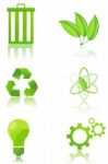 Recycle Icons Stock Photo