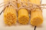 Bunch Of Italian Pasta Type Stock Photo