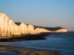 The Seven Sisters And River Cuckmere Estuary In Sussex Stock Photo