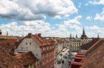 Beautiful Old Buildings In Graz, The Second-largest City Of Austria Stock Photo