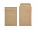 Brown Envelopes Stock Photo