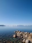 Landscape Of Lake Tahoe Stock Photo