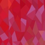 Imperial Purple Cadmium Red Abstract Low Polygon Background Stock Photo