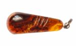 Amber Pendant Stock Photo