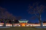 Hwaseong Fortress In Suwon,korea Stock Photo