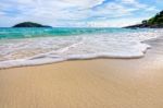 Beach And Waves At Similan National Park In Thailand Stock Photo