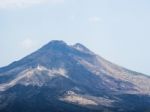 Bali Volcano, Agung Mountain From Kintamani In Bali Stock Photo