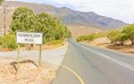 Nuwekloof Pass In Western Cape, South Africa Stock Photo