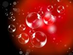 Abstract Bubbles Background Means Creative Soapy Bubbles Stock Photo