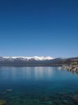 Landscape Of Lake Tahoe Stock Photo