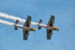 Red Bull Matadors At Airbourne Stock Photo