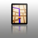 Touchpad Gps Stock Photo