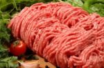 Ground Meat Stock Photo