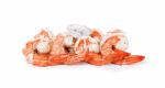 Shrimp Isolated On The White Background Stock Photo