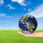 Green Earth Concept Stock Photo