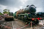 Sir Archibald Sinclairs Firebox In Need Of Replacement At Sheffi Stock Photo