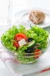 Greek Salad Stock Photo