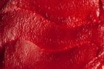 Tomato Paste Texture Close-up Stock Photo