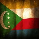 Grunge Flag Of Comoros Stock Photo