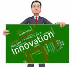 Innovation Words Indicates Transformation Creative And Innovate Stock Photo