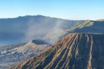 Mount Bromo In Java In Indonesia Stock Photo