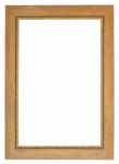 Wooden Frame Isolated Stock Photo