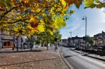 Approaching East Grinstead Stock Photo