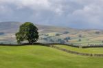 View Of The Rolling Hills In The Yorkshire Dales National Park N Stock Photo