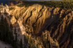 Grand Canyon Of Yellowstone Stock Photo