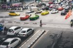 Rush Hour In Bangkok Stock Photo