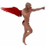 Cupid's Target Stock Photo