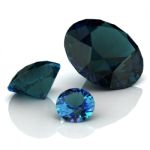 Alexandrite Diamond Stone Stock Photo