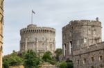 Windsor, Maidenhead & Windsor/uk - July 22 : View Of Windsor Cas Stock Photo