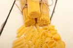 Bunch Of Italian Pasta Type Stock Photo