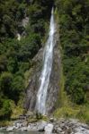 Thunder Creek Falls Stock Photo