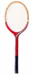 Old Tennis Racquet Stock Photo