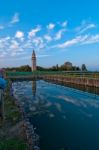 Venice Burano Mazorbo Vineyard Stock Photo