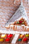 Gingerbread House Stock Photo