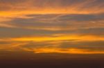 Dramatic Sky With Cloud In Evening, Stock Photo