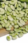 Broad Beans Stock Photo