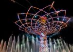 Tree Of Life At Expo In Milan Italy Stock Photo