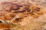 Mammoth Hot Springs Stock Photo