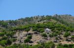 Mijas, Andalucia/spain - July 3 : Chapel On Hillside Near Mijas Stock Photo